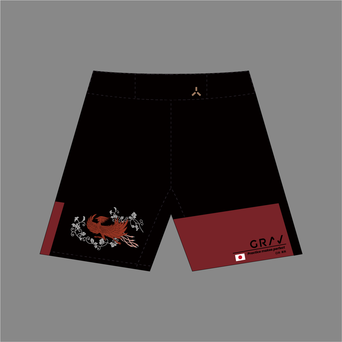 浦安D-Rocks トレーニングハーフパンツ 浦安D-Rocks トレーニングハーフパンツ GRAV ハーフパンツ 黒 / BJJ