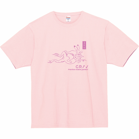 【在庫限り】鳥獣戯画 ボーアンドアロー WAZA-T ピンク